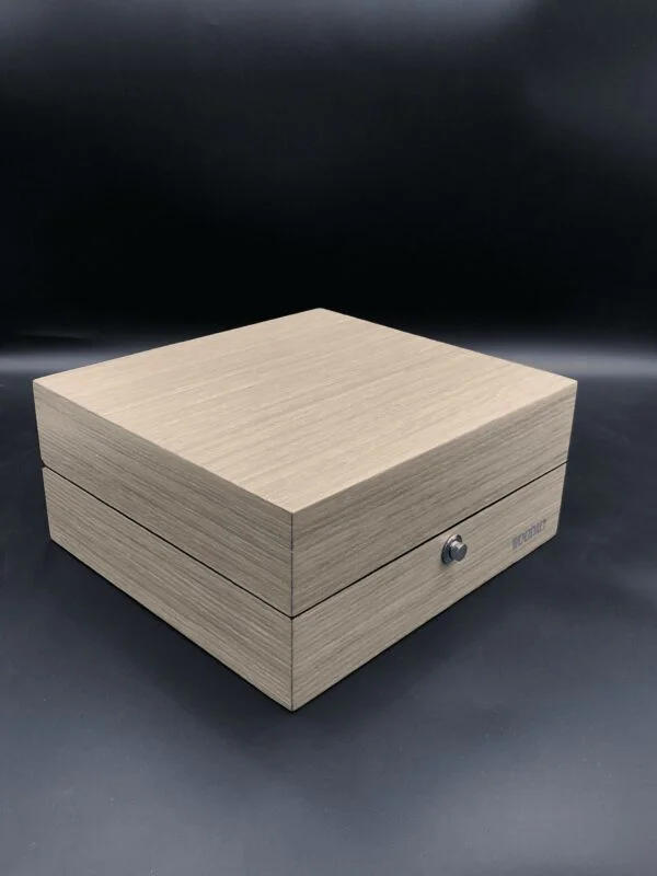 Classic 6 piece wooden watch box in Washed Green Walnut (WD.9106_5)