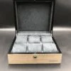 Classic 6 piece wooden watch box in Washed Green Walnut (WD.9106_5) - Image 2
