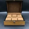 Dapper 6 piece watch box in Teak Wood (WD.9206_9) - Image 2