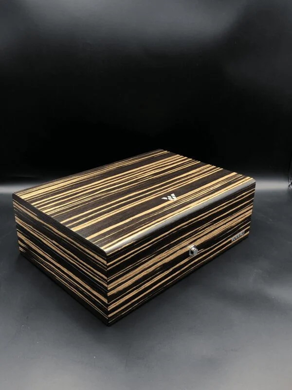 Dapper 8 piece watch box in Ebony (WD.9208_4)
