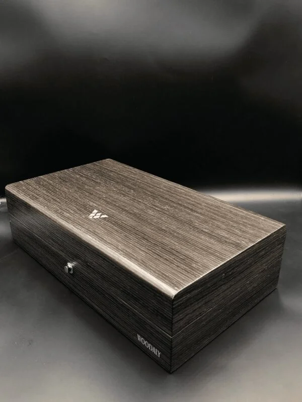 Dapper 10 piece watch box in Black Apricot (WD.9210_7)