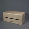Dapper Couple Edition Watch Box in Silver Pear