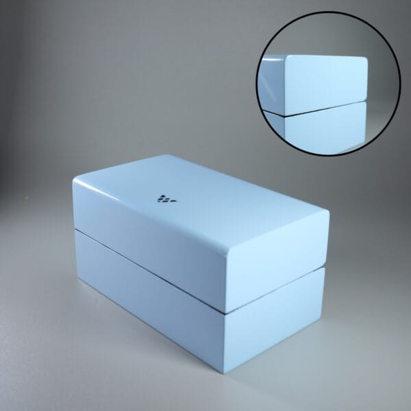 Three Slot Watch Box - Pop Collection in Blue-52 - Image 6