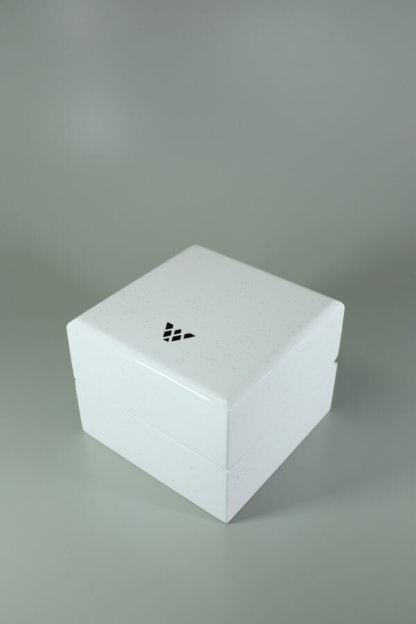 Single Watch Box Pop Collection in Glittery White - Image 6
