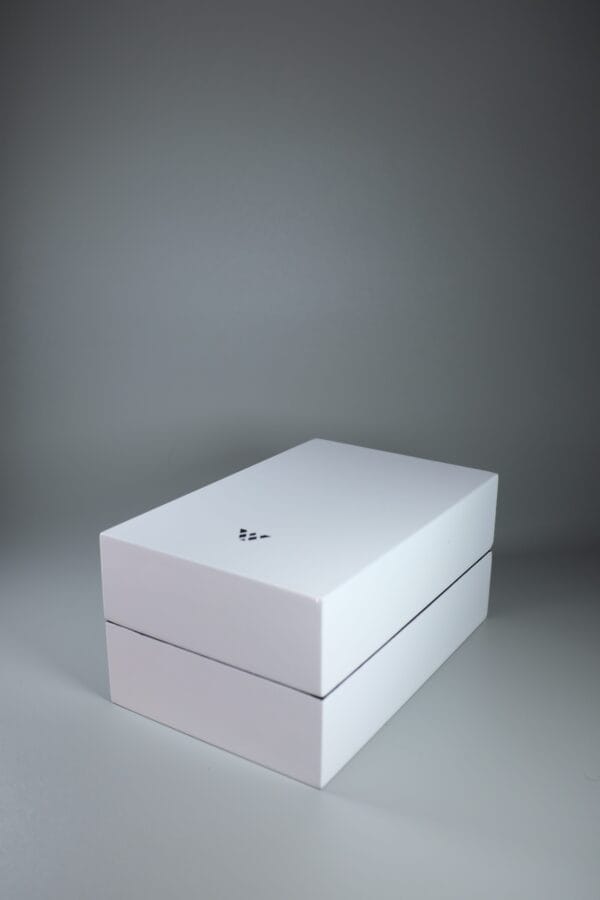 Four Slot Watch Box - Pop Collection in White - Image 2