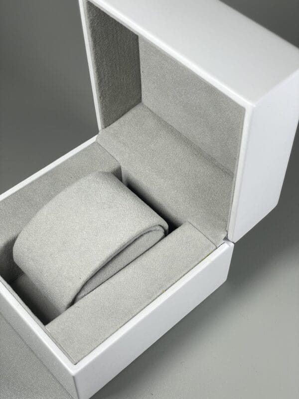 Single Watch Box Pop Collection in Glittery White - Image 5