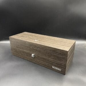 Classic 4 slots wooden watch box in Black Apricot (WD.9104_7)