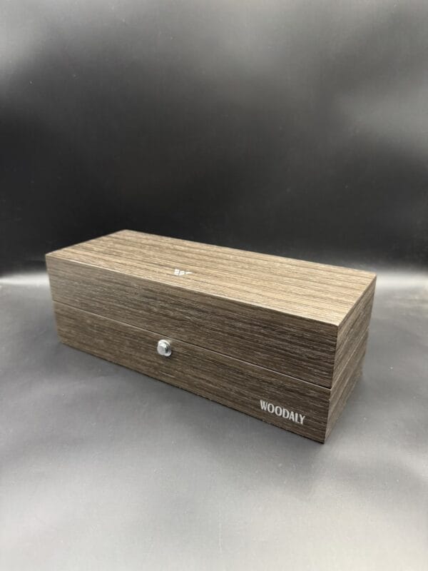 Classic 4 slots wooden watch box in Black Apricot (WD.9104_7)